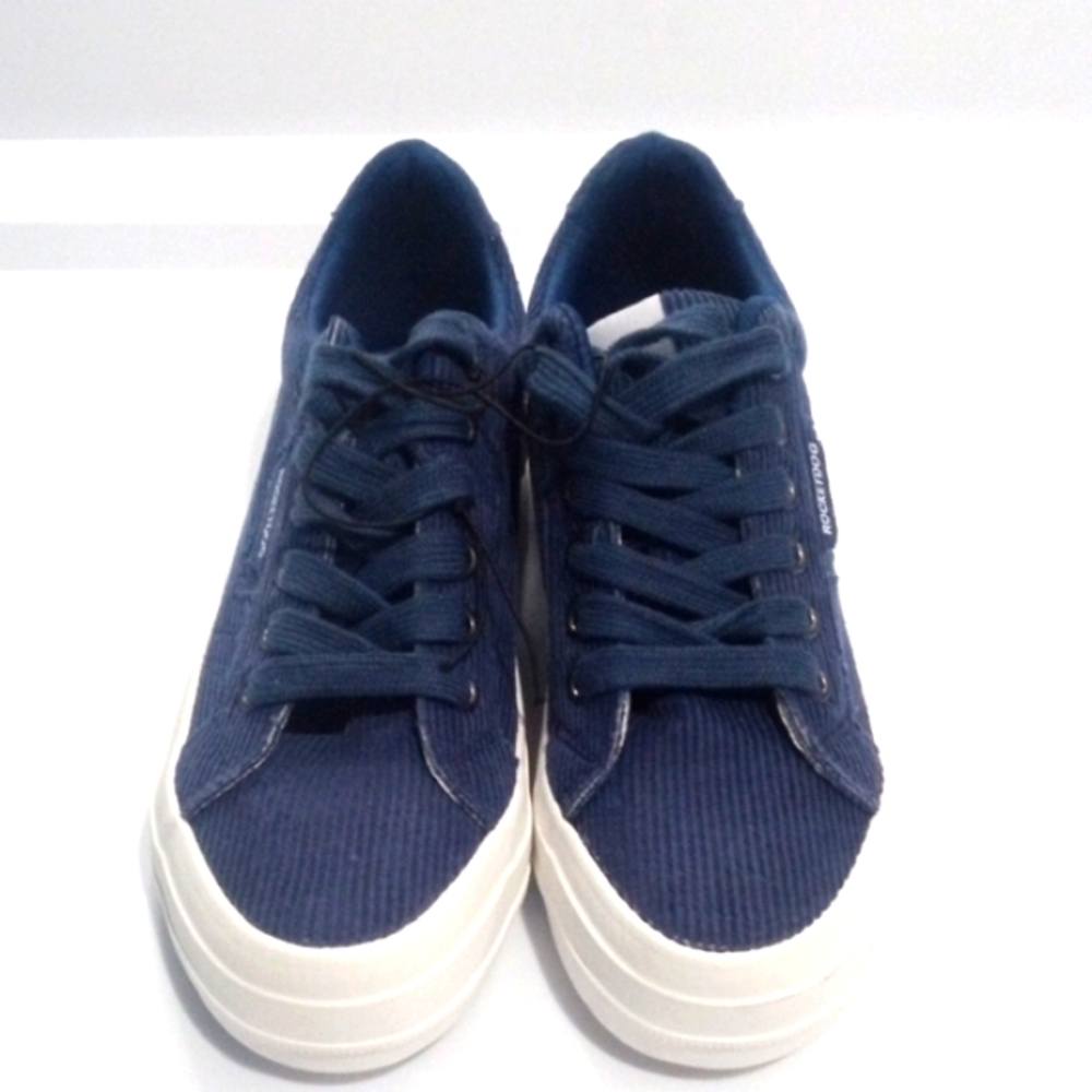 ROCKET DOG NAVY BLUE CORDUROY SNEAKERS SIZE 6 NWT